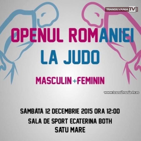 Open-ul României la Judo, sâmbătă, în sala de sport „Ecaterina Both”