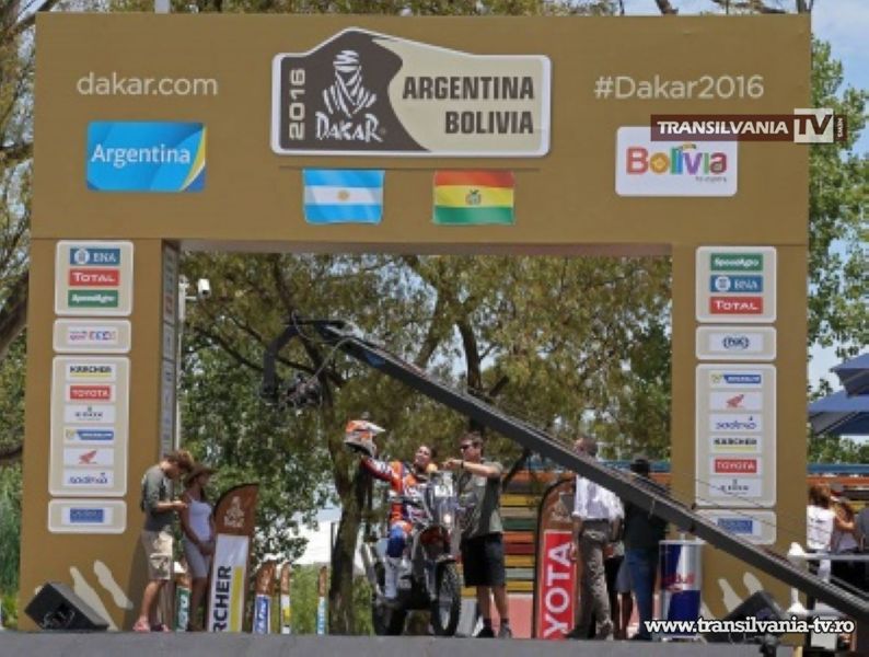 Mani Gyenes a pornit în Raliul Dakar
