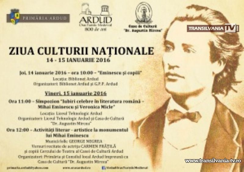 Ziua Culturii Naţionale va fi sărbătorită și la Ardud