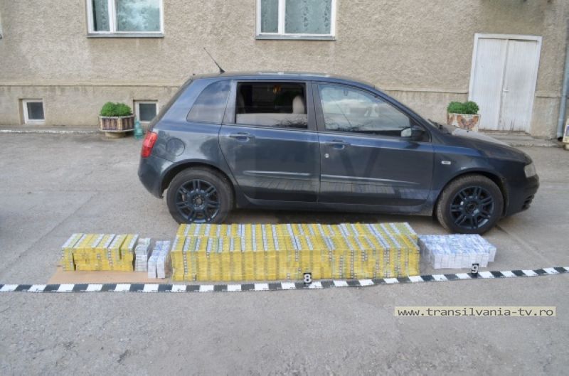 Țigări de contrabandă de 300 milioane, confiscate la Carei
