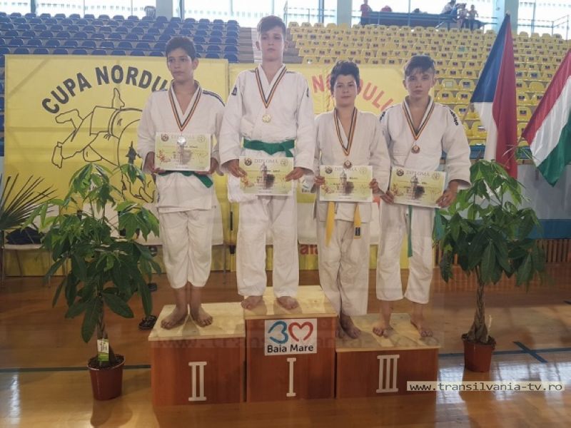 Medalii pentru judoka sătmăreni la „Cupa Nordului”