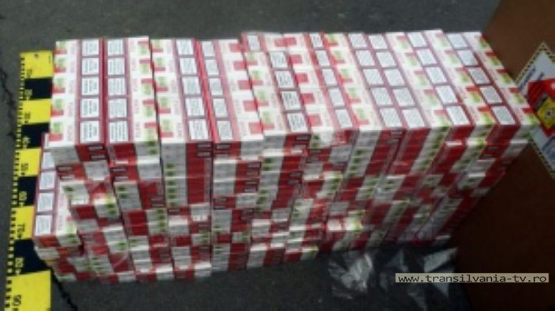 Transport ilegal de țigări de contrabandă la Pișcolt