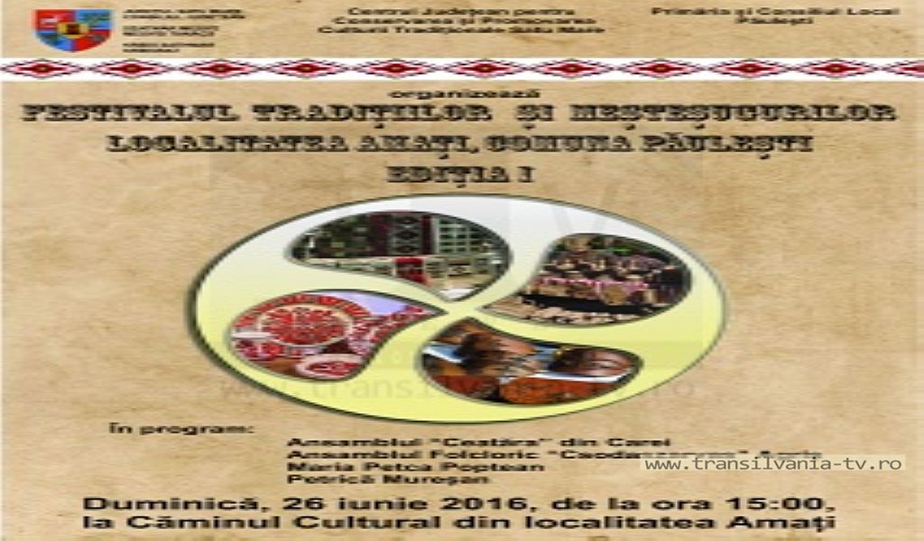 Festivalul Tradițiilor și Meșteșugurilor la Amați