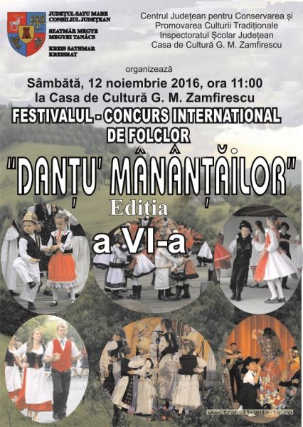Festivalul concurs internațional de folclor „Danțu Mânânțăilor”