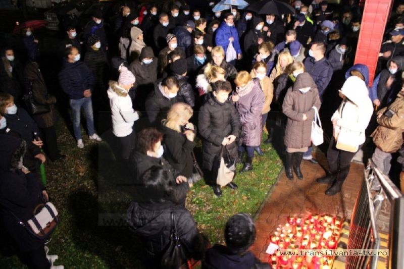 Sătmărenii au protestat împotriva condițiilor de la Urgențele Spitalului Județean