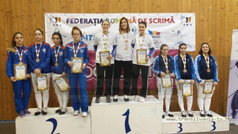 CS Satu Mare, locul IV la Campionatul Național de floretă