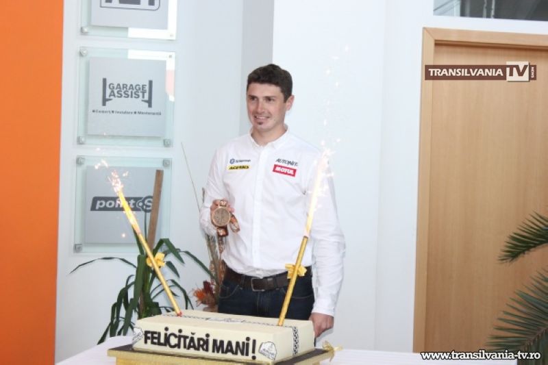 Mani Gyenes primit ca un campion la Autonet