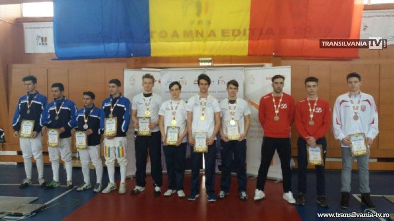 CS Satu Mare aur la Campionatul Național de spadă pentru juniori
