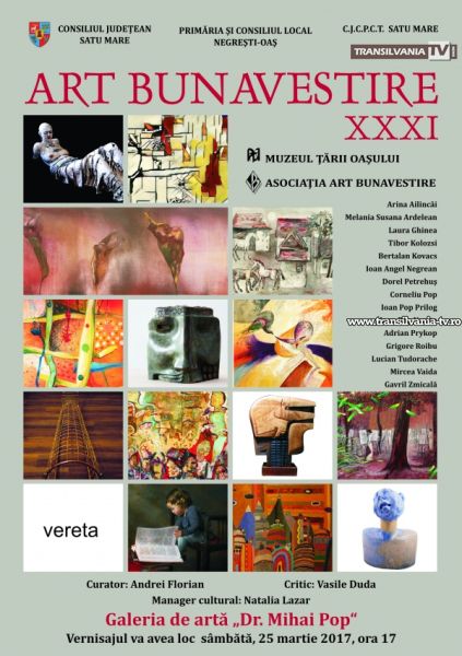 Expoziția Art Bunavestire ajunge la a 31-a ediție