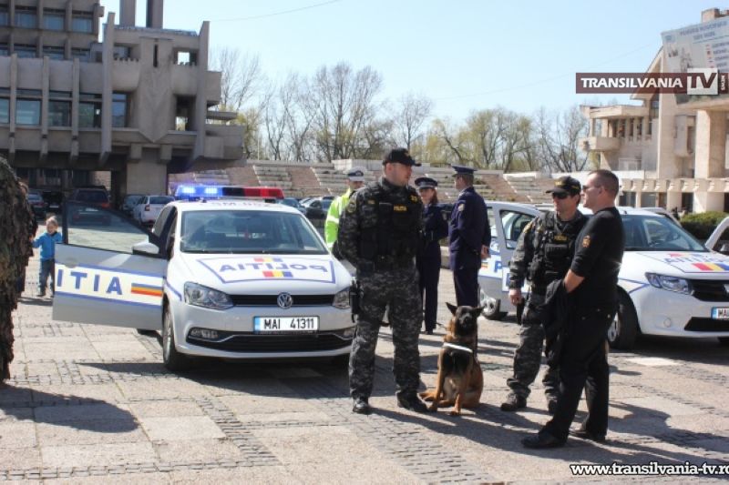 Demonstrații de luptă de ziua Poliției
