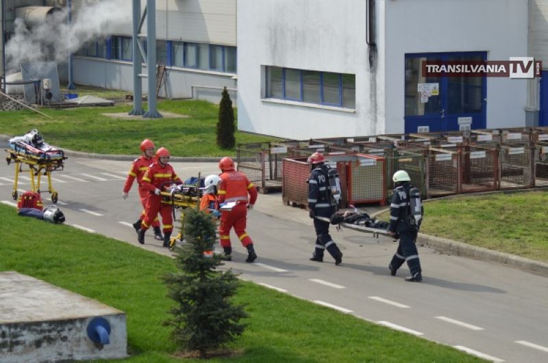 Explozie la Contitech Carei. Plan Roșu de Intervenție.