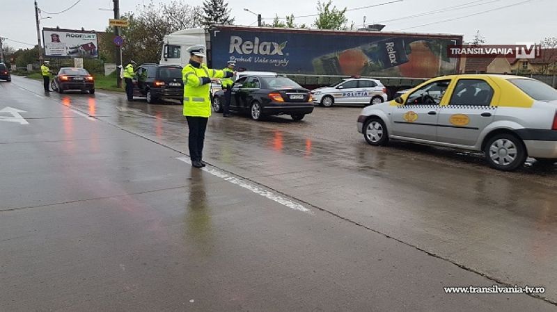 Polițiștii sătmăreni au efectuat controale în trafic