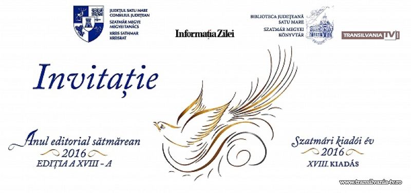 Evenimentul cultural Anul editorial sătmărean, la vârsta majoratului