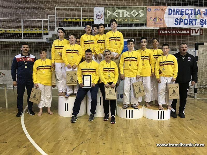 Judoka U14 de la CSM-Fușle Satu Mare sunt campioni naționali