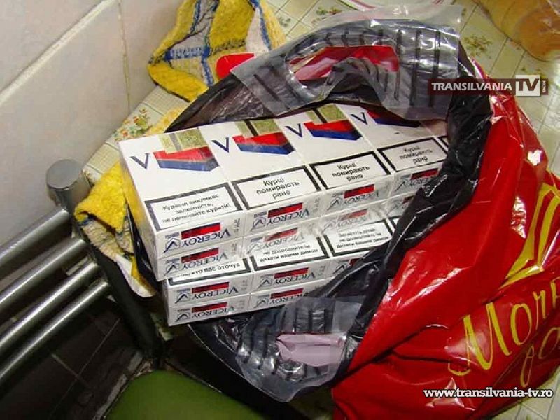 Două femei au fost prinse cu țigări de contrabandă