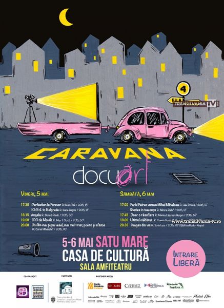 Caravana Docuart pentru prima oară la Satu Mare