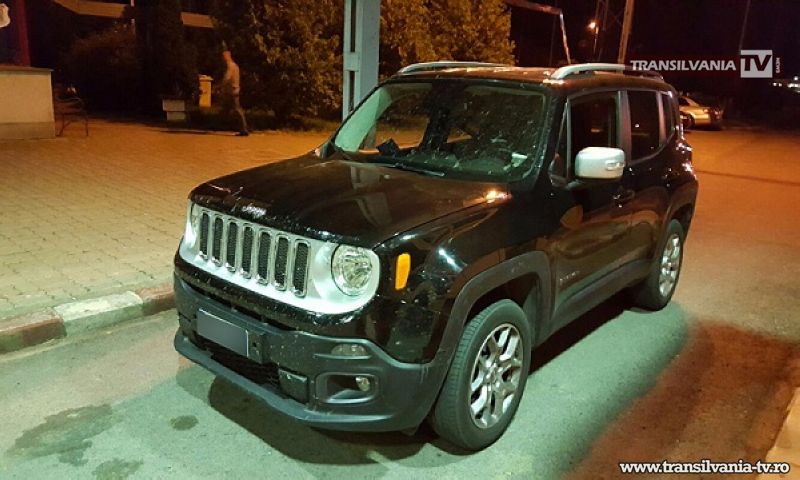Jeep Renegade, căutat în Germania, descoperit la Petea