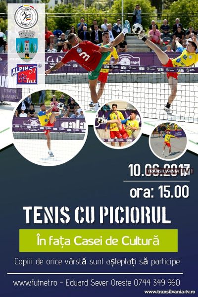 Turneu de promovare a futnetului, sâmbătă, la Satu Mare