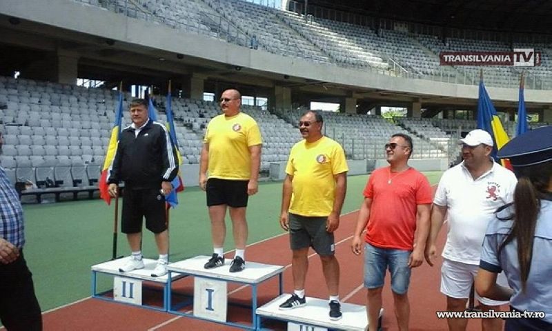 Pompierul sătmărean Radu Pop, aur la atletism și cros