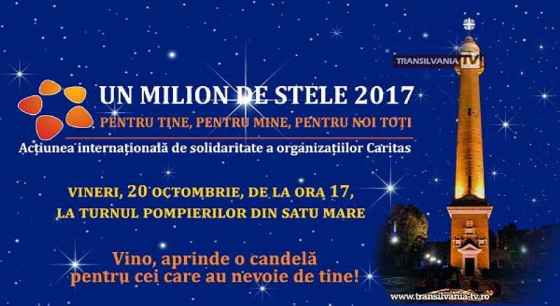 Se aprind din nou „Un Milion de Stele” la Satu Mare