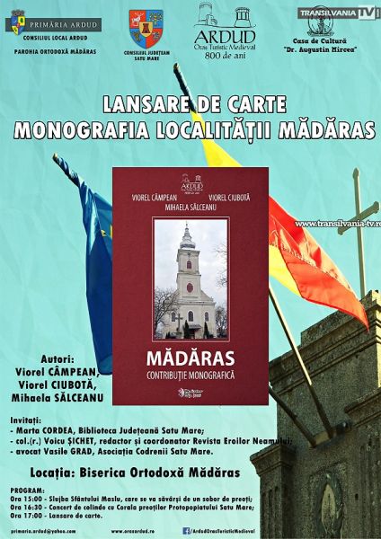 Lansare de carte „Mădăras. Contribuție monografică”