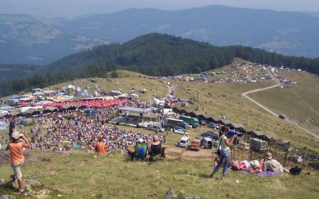 Jandarmii in misiune la Targul de Fete de pe Muntele Gaina