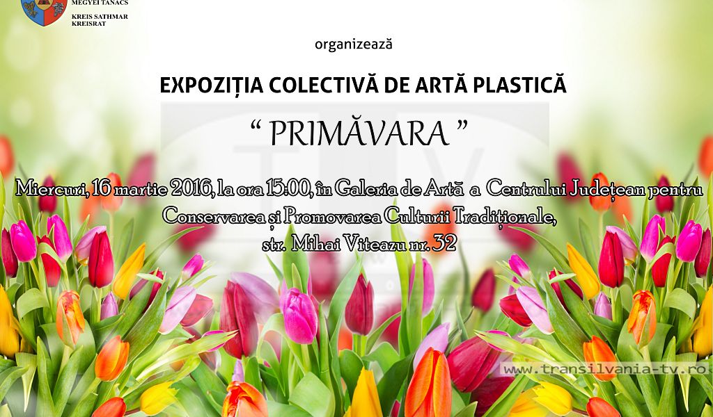 Centrul de Creaţie vă invită la expoziţia „Primăvara”