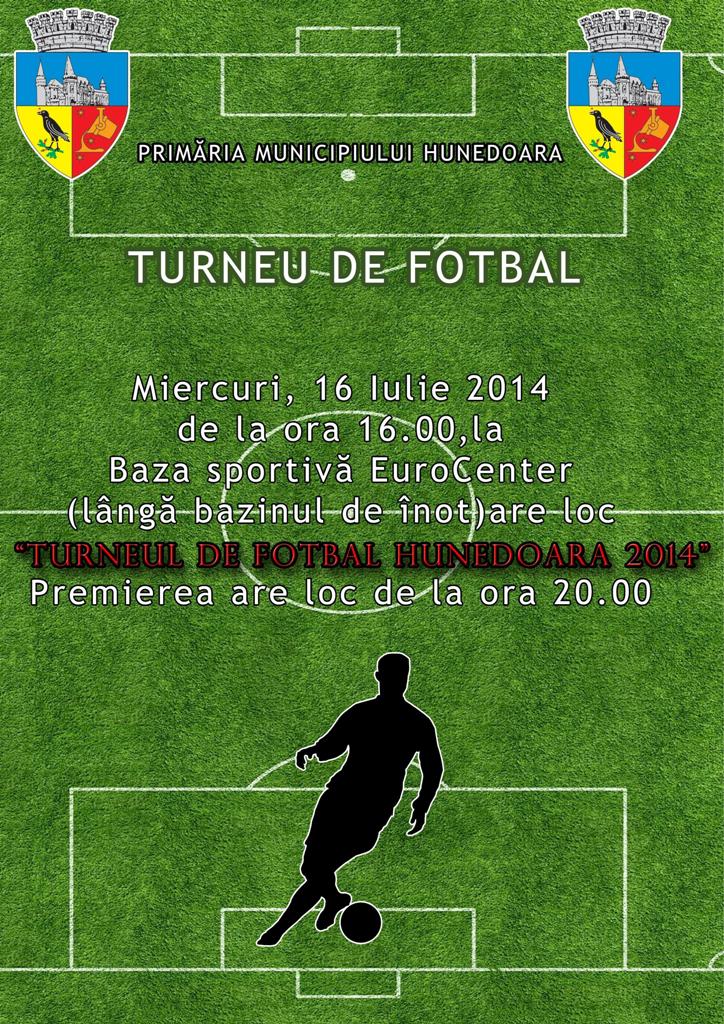 Ziua Sporturilor Hunedorene (miercuri, 16 iulie)