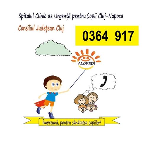 Cluj Napoca: Serviciul gratuit de telemedicină ALOPEDI 0364-917, din ce în ce mai apelat de părinți