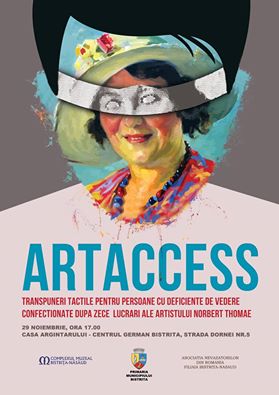 Expoziția ”ARTACCES”, va fi vernisată azi la Bistrița