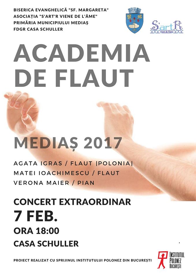Mediaș: Concert în cadrul „Academiei de Flaut 2017“
