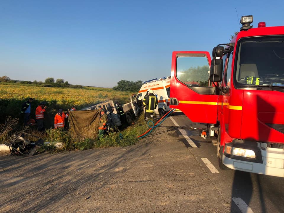 Accident mortal produs între Ciuperceni și Livada