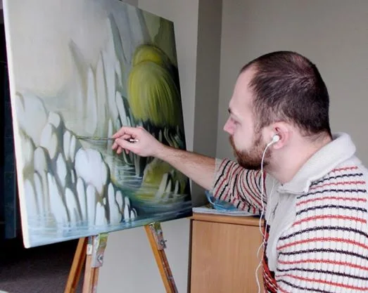 Adrian Gălan – un „atipic” artist plastic băimărean, în plină ascensiune