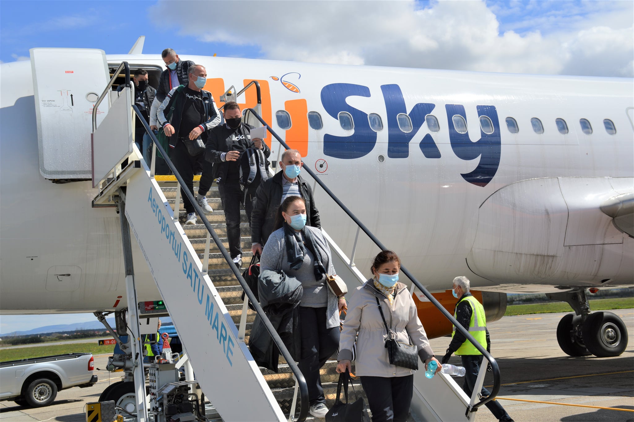Primul zbor spre Paris de pe Aeroportul Satu Mare