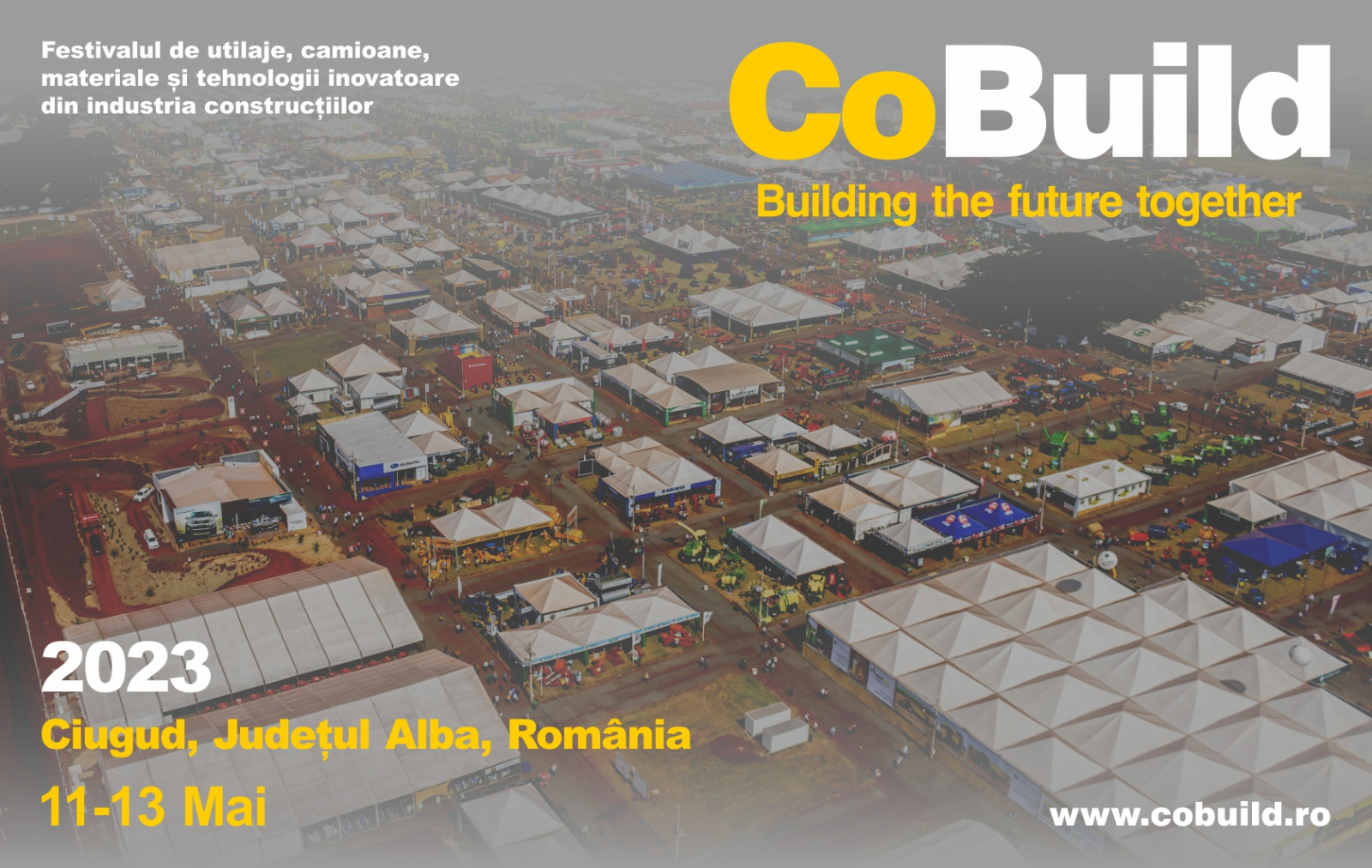 Comuna Ciugud găzduiește săptămâna aceasta CoBuild, cel mai important târg de utilaje de construcții din România