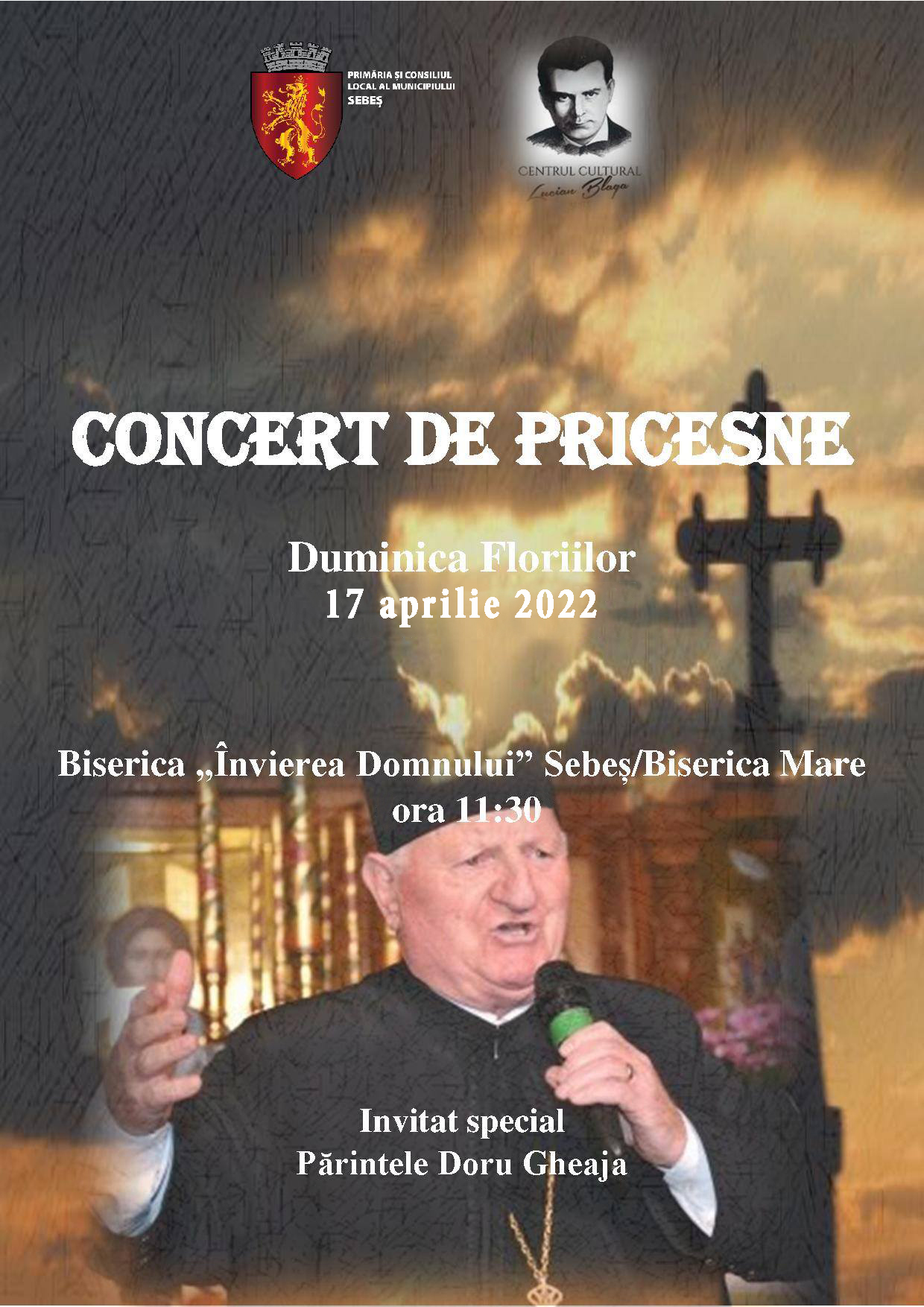 Concerte de pricesne în duminica Floriilor, la Sebeș