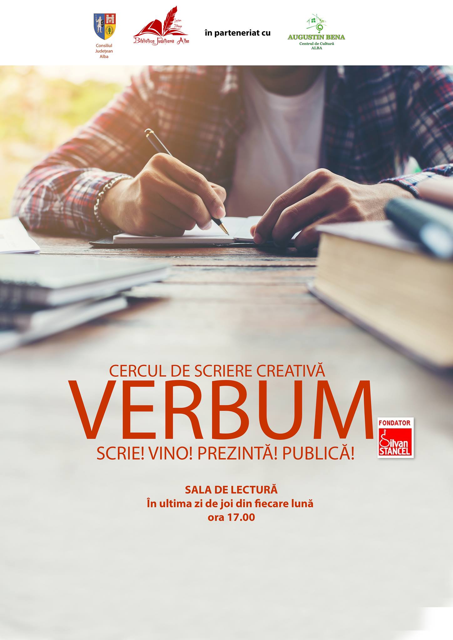 La Biblioteca Județeană „Lucian Blaga” Alba proiectul „Verbum” merge mai departe