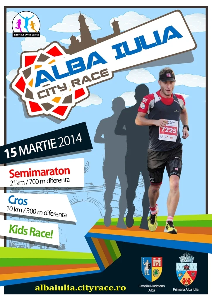 Au început înscrierile pentru „Alba Iulia City Race” – competiție atletică ce va reuni sportivi de top ai României