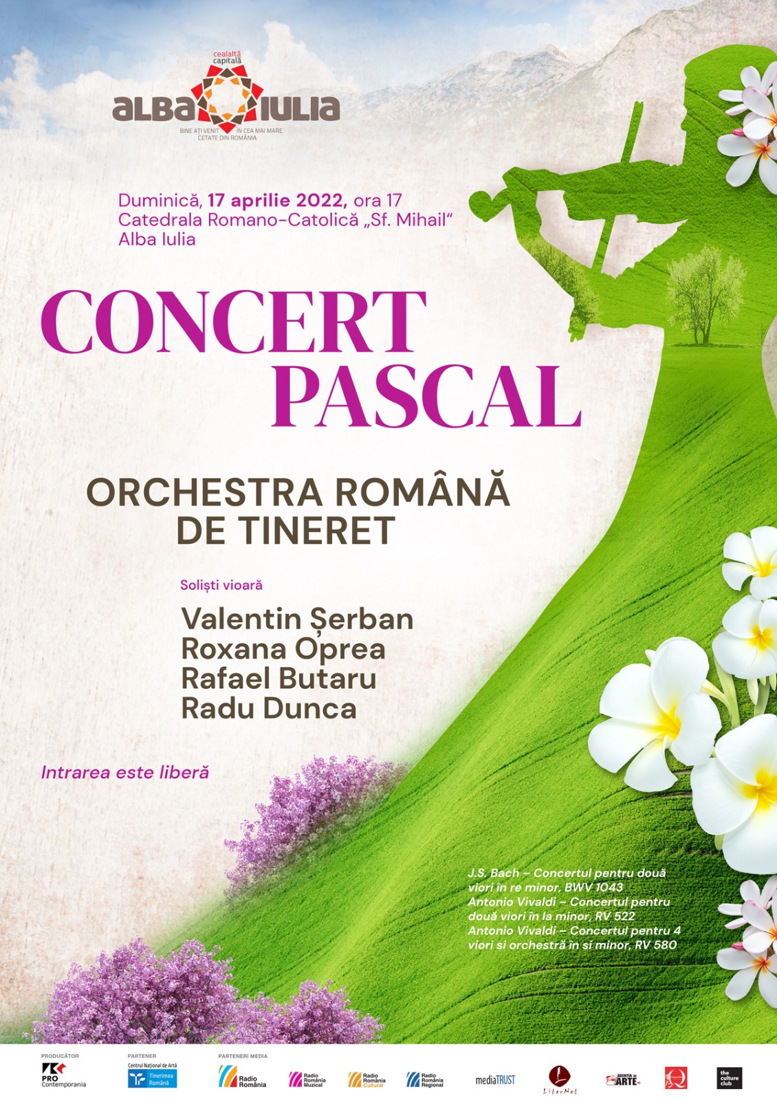 Concert – eveniment de Paștele catolic la catedrala Sf. Mihail din Alba Iulia