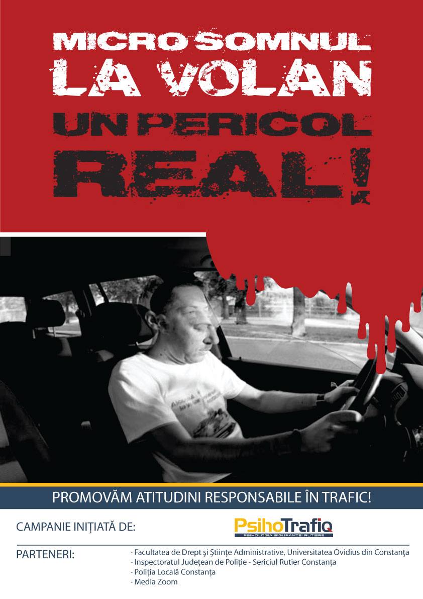 România, locul doi în topul accidentelor auto din U.E. (Micro)Somnul la volan – un pericol real