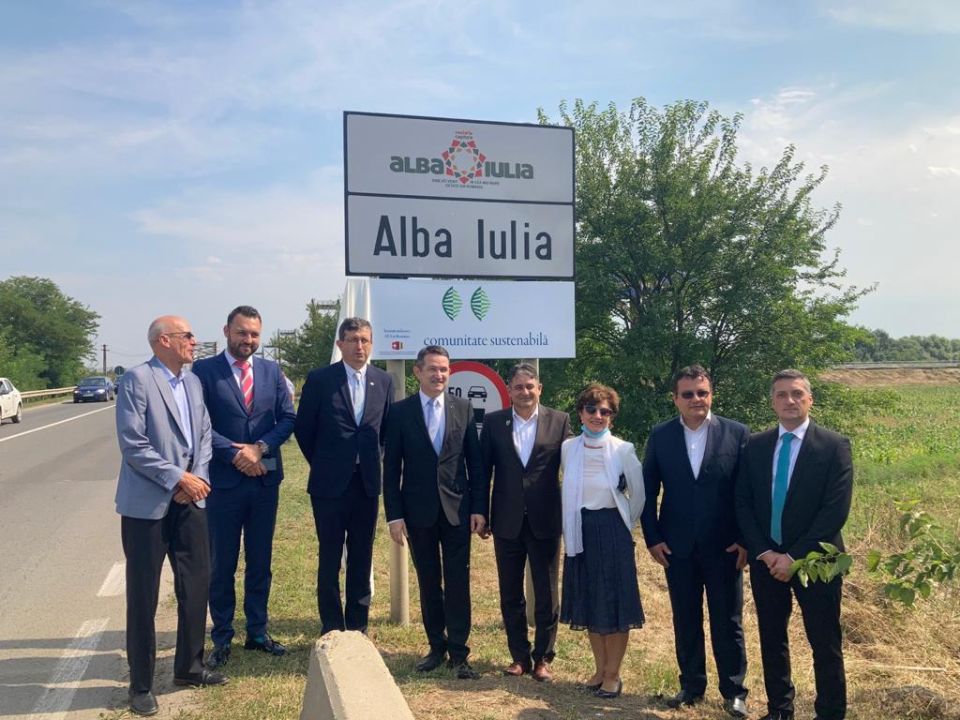 Municipiul Alba Iulia a primit Certificatul de „Comunitate Sustenabilă” în domeniul eficienței energetice.