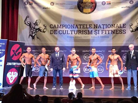 Doi jandarmi bistriţeni, pe podium la Campionatul Naţional de Culturism şi Fitness