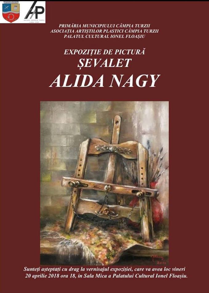 Expoziție personală de pictură – Alida Nagy, la Câmpia Turzii