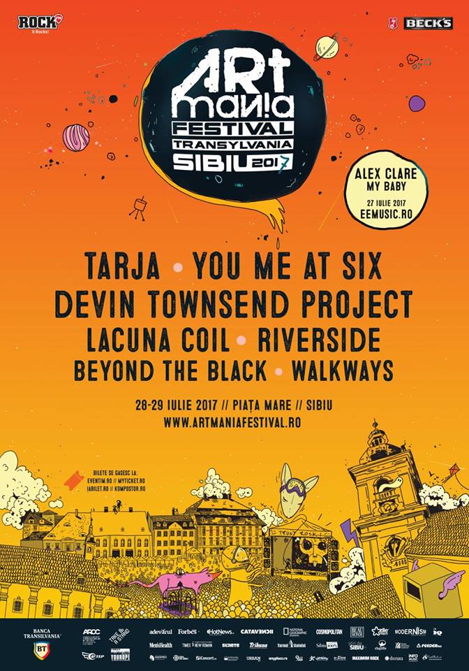 Municipiul Sibiu găzduiește în perioada 28-29 iulie festivalul Artmania