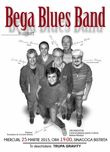 BISTRIȚA: Concert susținut de Bega Blues Band