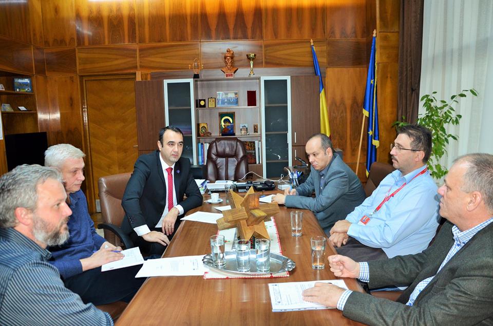 Întâlnire cu liderii sindicali ai filialei maramureșene de la Blocul Național Sindical