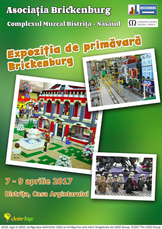 Bistrița: Fanii LEGO, invitați la expoziţia de primăvară Brickenburg