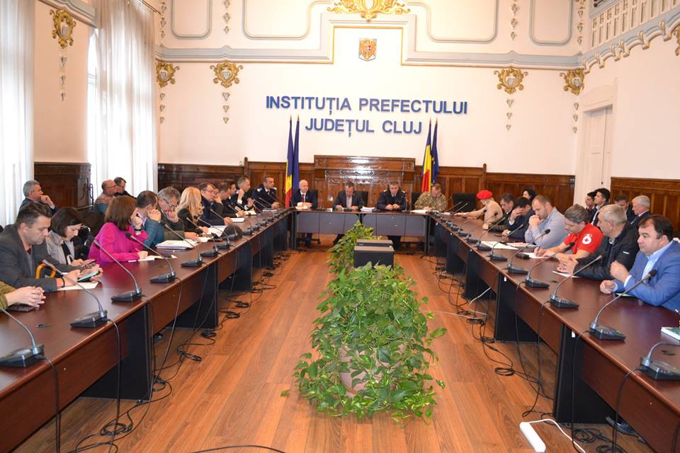 Autoritățile din județul Cluj se pregătesc pentru iarnă