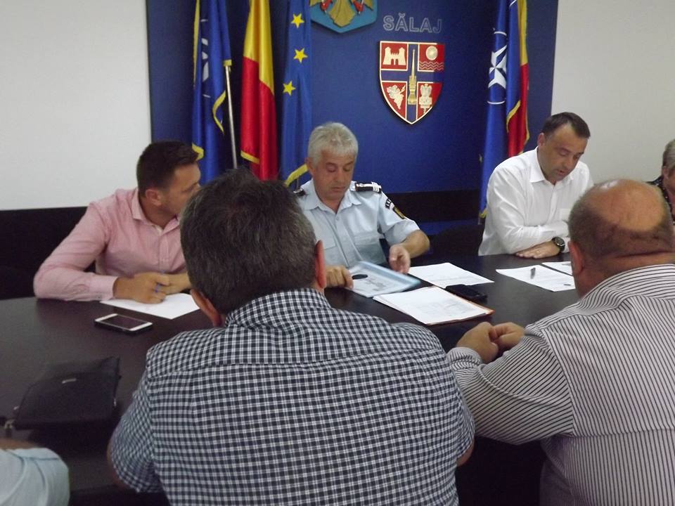 Codul roșu de caniculă a determinat convocarea Comitetului Județean pentru Situații de Urgență Sălaj