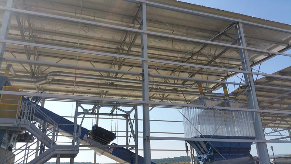 Continuarea lucrărilor la Centrul de Management Integrat al Deşeurilor din județul Cluj